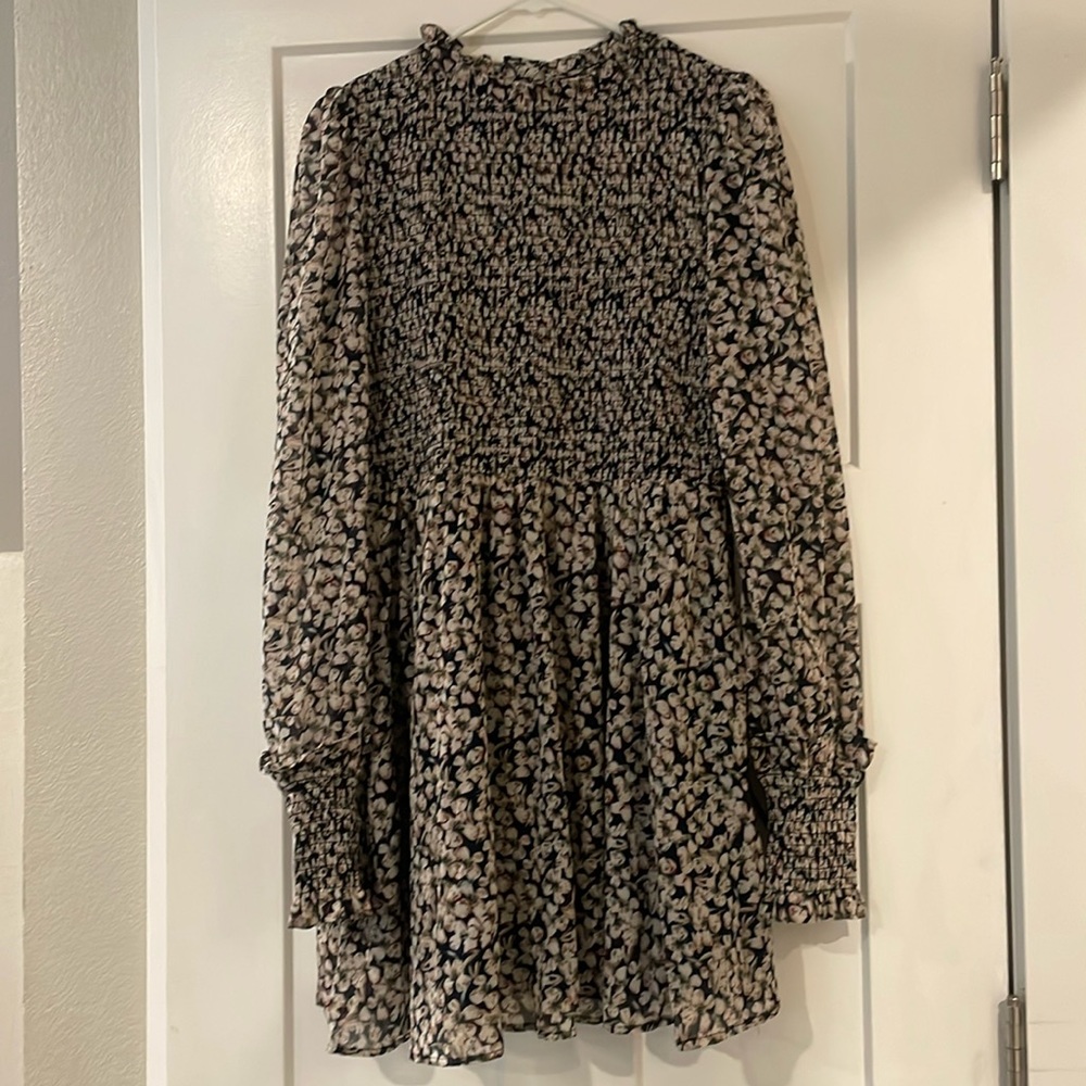 Floral forever LuLu’s smocked skater dress